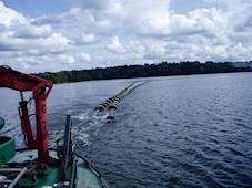 Kaapeleiden asennukset vesistöön